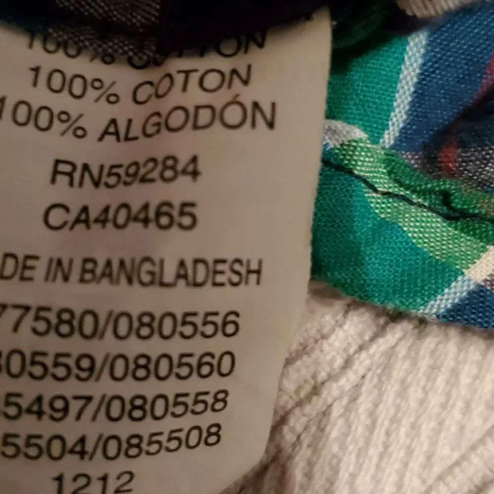 The Children's Place Boy's Long Sleeve Plaid Button Down Size 3T